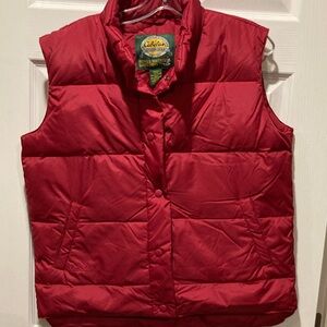 Cabela's Vibrant Red Quilted Vest